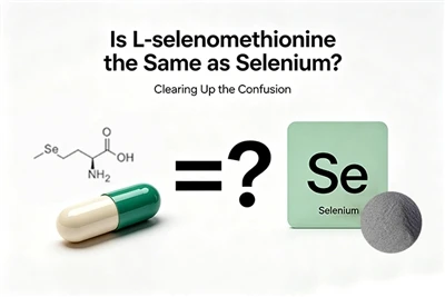 Er L-selenómeþíónín það sama og selen?